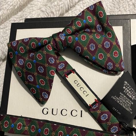 gucci bow tie cheap|gucci bow tie for men.